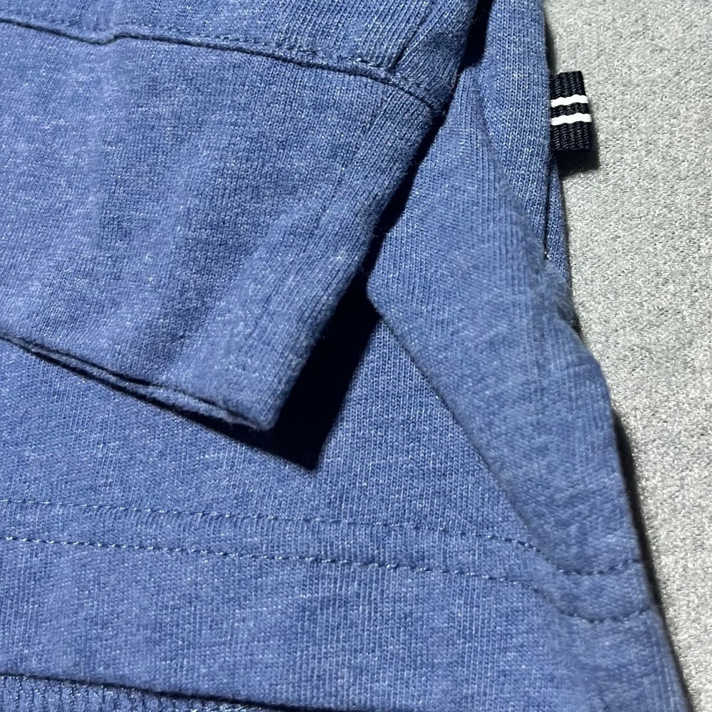 Nautica Mens Blue Heathered Long Sleeve Polo Shirt Size Large NWT - Picture 10 of 16